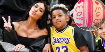 Kim Kardashian Gifted Custom ‘Mom’ Easter Egg from Son Saint