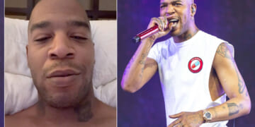 Ouch! Kid Cudi BROKE His Foot During Coachella Performance -- See The Footage!