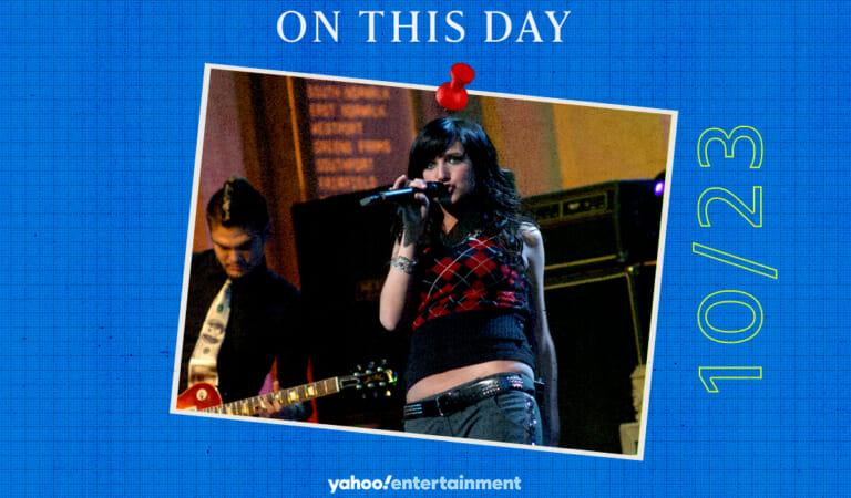 Ashlee Simpson got caught lip-syncing her ‘SNL’ performance on this day in 2004