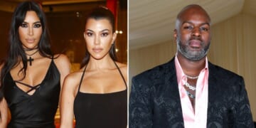 Kim, Kourtney Kardashian Celebrate Corey Gamble’s D&G Collab Post-Feud