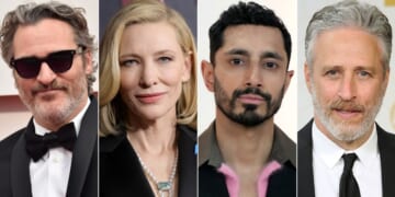 Joaquin Phoenix, Cate Blanchett, Riz Ahmed, Jon Stewart