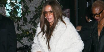 Jennifer Lopez Wore a Fancy Coat Trend With Jeans