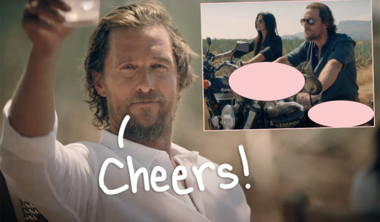 Matthew McConaughey & Wife Camila Alves Drop Their Pants For New Tequila Ad!