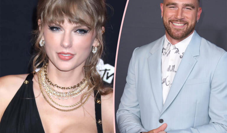 OMG! Does Travis Kelce Have A Picture Of Taylor Swift On His Phone’s Lock Screen?!