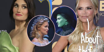 Wicked Stars Kristin Chenoweth & Idina Menzel FINALLY Speak Out On Rumored Feud!