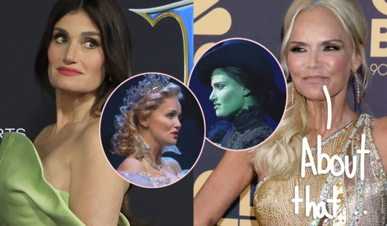Wicked Stars Kristin Chenoweth & Idina Menzel FINALLY Speak Out On Rumored Feud!