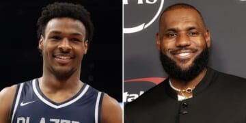 Bronny James Names Dad LeBron His 'Favorite Player of All Time'