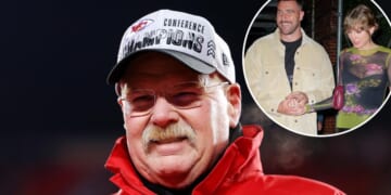 Coach Reid Is ‘Glad’ Travis Kelce and Taylor Swift Found Eachother