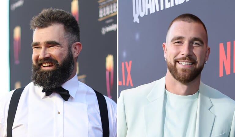 Jason and Travis Kelce ‘Steal the Show’ in Christmas Duet