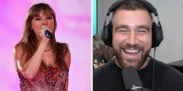 Travis Kelce Gushed Over What It Was Like Having Taylor Swift Change The Lyrics To "Karma" To Be About Him