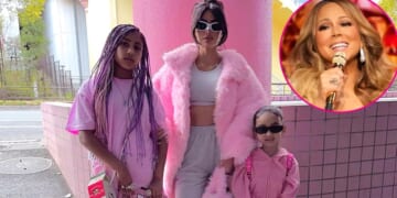 Kim Kardashian Brings Daughters North, Chicago to Mariah Carey Concert