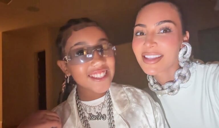North West Uses ‘KUWTK’ Sound to Praise Kim Kardashian on Thanksgiving