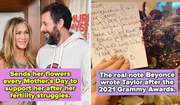 13 Sweet, Surprising, And Just Downright Wholesome Reasons Celebs Have Sent Flowers To Other Celebs