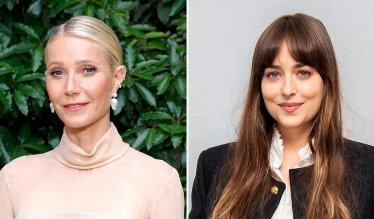 Gwyneth Paltrow Holds Hands With Dakota Johnson in Sweet Snap