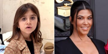 Penelope Disick Judges 'Braggy' Kourtney Kardashian for Baby Bump
