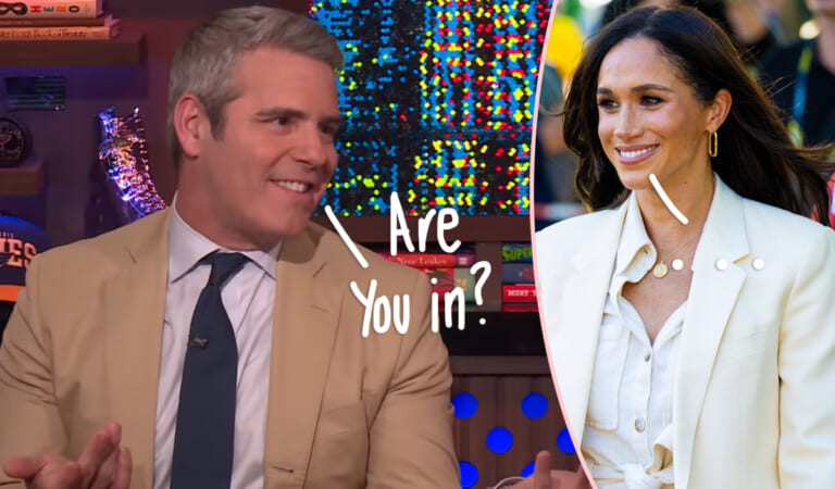 Andy Cohen Is Once Again Teasing Meghan Markle As A Possible Housewife…