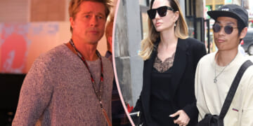 Brad Pitt Upset Angelina Jolie Son Pax Post