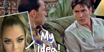 Denise Richards Takes Credit For Convincing Charlie Sheen To Do Two And A Half Men