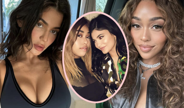 Hold Up… Kylie Jenner & Jordyn Woods ‘Never Fully Cut Each Other Off’ After Tristan Thompson Scandal?!