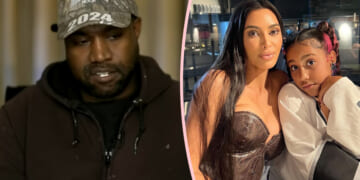 Kanye West 'Broke Down' After Daughter North Told Mom Kim Kardashian She Prefers To Live With Him!