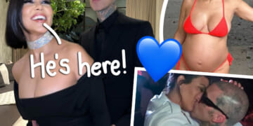 Kourtney Kardashian Welcomes First Baby With Travis Barker!!!