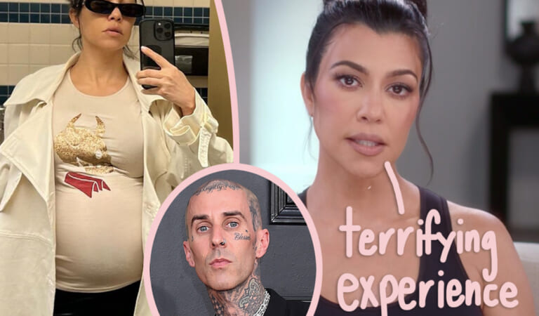Kourtney Kardashian’s Pregnancy With Travis Barker Was Her ‘Scariest’!