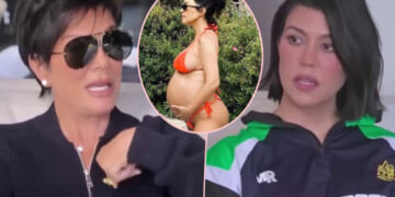 Kris Jenner DID Know About Kourtney Kardashian’s Pregnancy -- But ‘Wasn’t Very Happy’ To See The Reveal On TV!