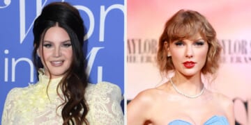 Lana Del Rey Said She's "All Over" The Original Version Of Taylor Swift's "Snow On The Beach"