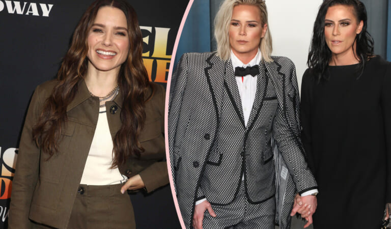 MARRIED Sophia Bush Pursued MARRIED Ashlyn Harris For ‘A Whole Year’?! Ali Krieger ‘Has The Messages’!