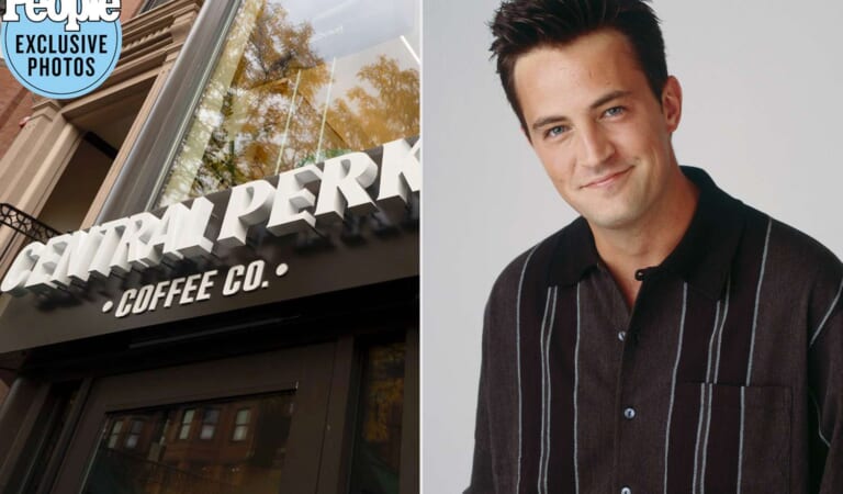 Matthew Perry Honored at Permanent Central Perk Coffeehouse in Boston