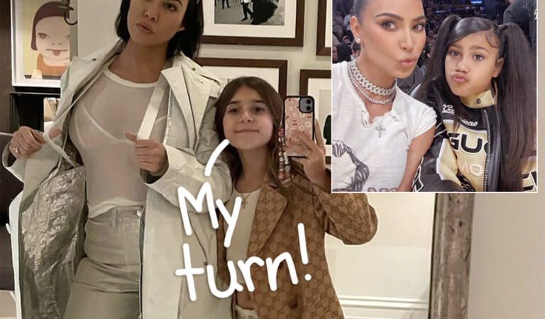 Move Over, North West – Sounds Like Kourtney Kardashian’s Daughter Penelope Is A Mogul In The Making, Too!
