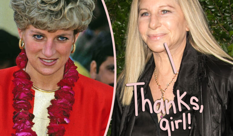 Princess Diana Was A REAL ONE! This Barbra Streisand Story Is So Telling!