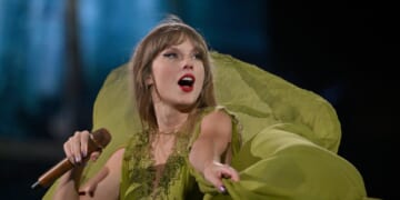 Taylor Swift Is Really Freaked Out By Fans Throwing Stuff Onstage