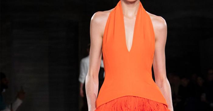 This $75 H&M Halter Dress Is Giving Bottega Veneta Vibes