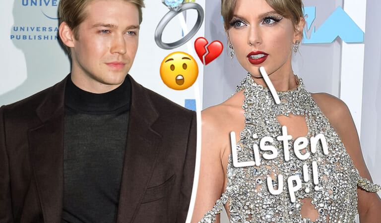 Taylor Swift’s Publicist Rips Joe Alwyn Marriage Rumors TO SHREDS!
