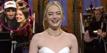 Emma Stone Gushes Over Husband Dave McCary in Monologue
