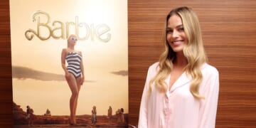 Get Margot Robbie’s 'Barbie' Look With This Satin Pajama Set
