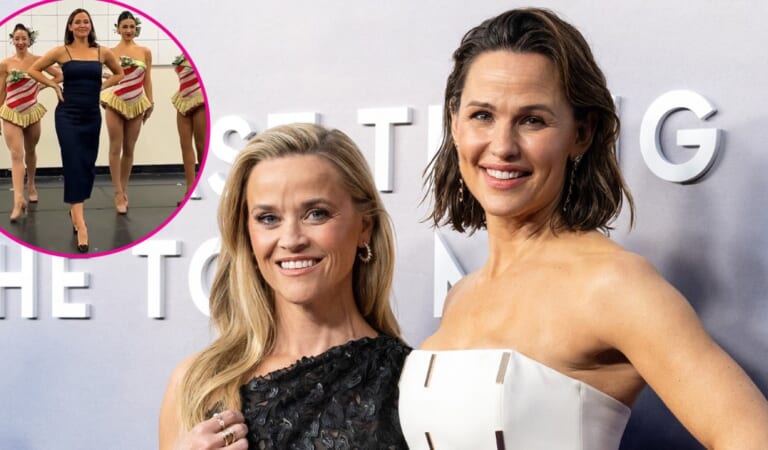 Jennifer Garner Danced With Rockettes in Video for Reese Witherspoon
