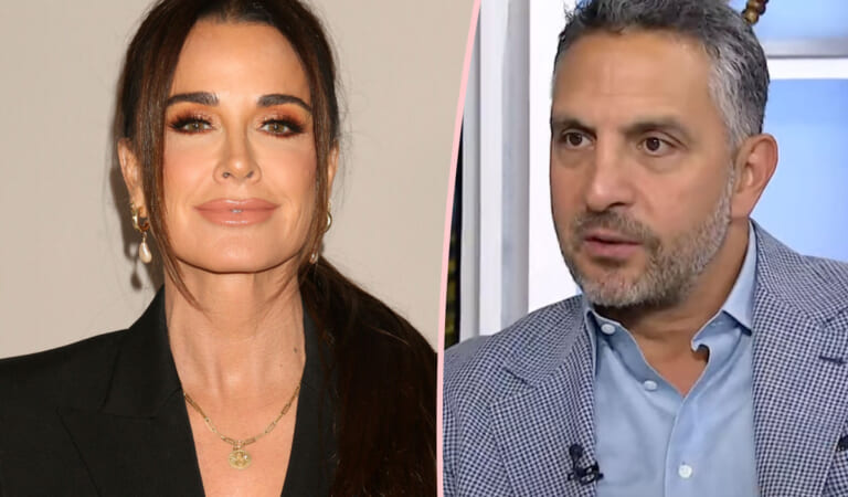 Kyle Richards Gives Surprising Update On Mauricio Umansky Marriage After Posing With Him In Festive Photo!
