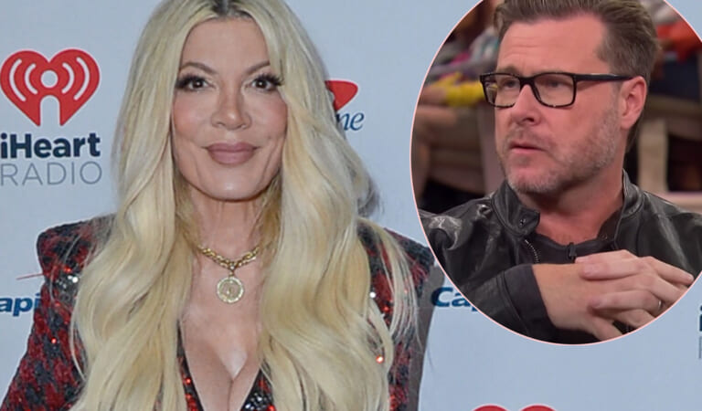 Tori Spelling Poses With Kids In First Family Red Carpet After Split With Dean!
