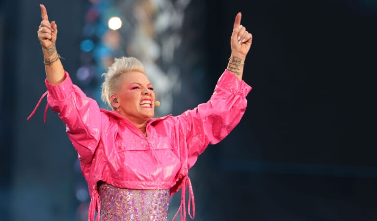 Pink's classy message to millions after troll says she 'got old'
