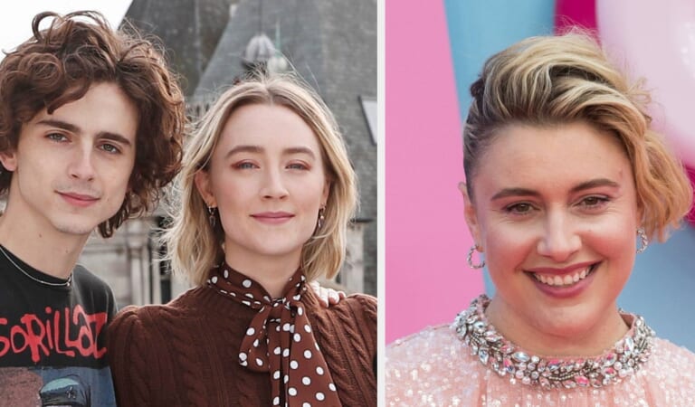 Timothée Chalamet Has Confirmed That He And Saoirse Ronan Were Supposed To Have An Onscreen Reunion In “Barbie,” And Fans Are Feeling “Robbed”