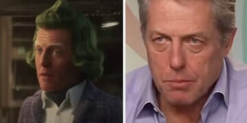 This Clip Of Hugh Grant Being Miserable Is Going Viral, And It's So Funny How Much He Hated Playing An Oompa Loompa