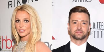 Britney Spears Seemingly Shades Justin Timberlake, Says He Would 'Cry' After Losing to Her in Basketball - Us Weekly