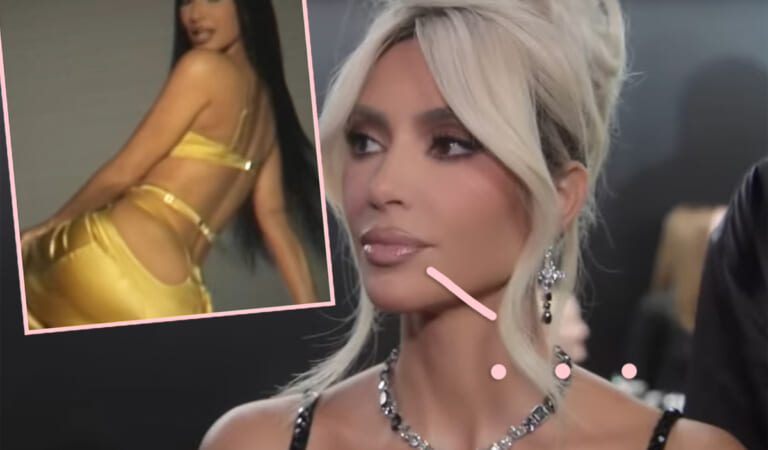Kim Kardashian Accused Of Copying Designer’s Dress For Her SKIMS New Year’s Eve Line!