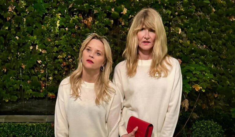 Reese Witherspoon and Laura Dern Match in Sparkly Skirts