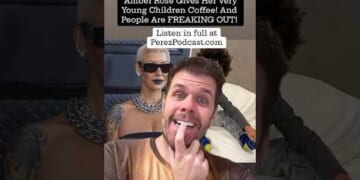 Amber Rose Gives Her Very Young Children Coffee! And People Are FREAKING OUT! | Perez Hilton