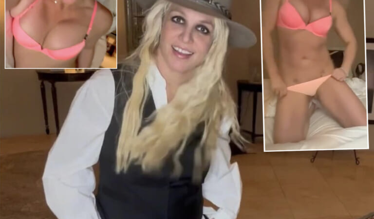 Britney Spears Poses Nearly-Nude Again & Has VERY Candid Thoughts About Her Recent 42nd Birthday!