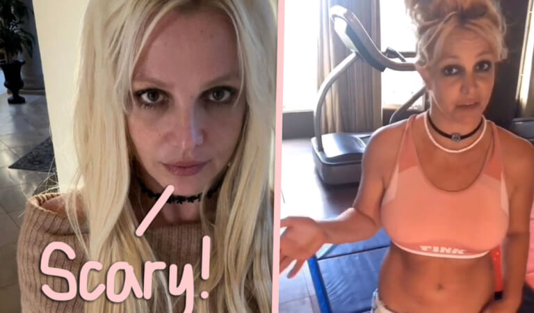 Britney Spears Shows Off Home Gym She Burnt To A Crisp!