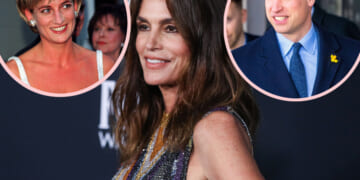 Cindy Crawford Reminisces On Meeting Princess Diana & Prince William For The First Time After Her ‘Cameo’ On The Crown!